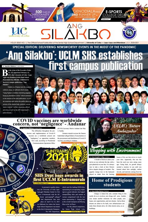 issuu school paper|Ang Silakbo SHS Official School Paper 2020.